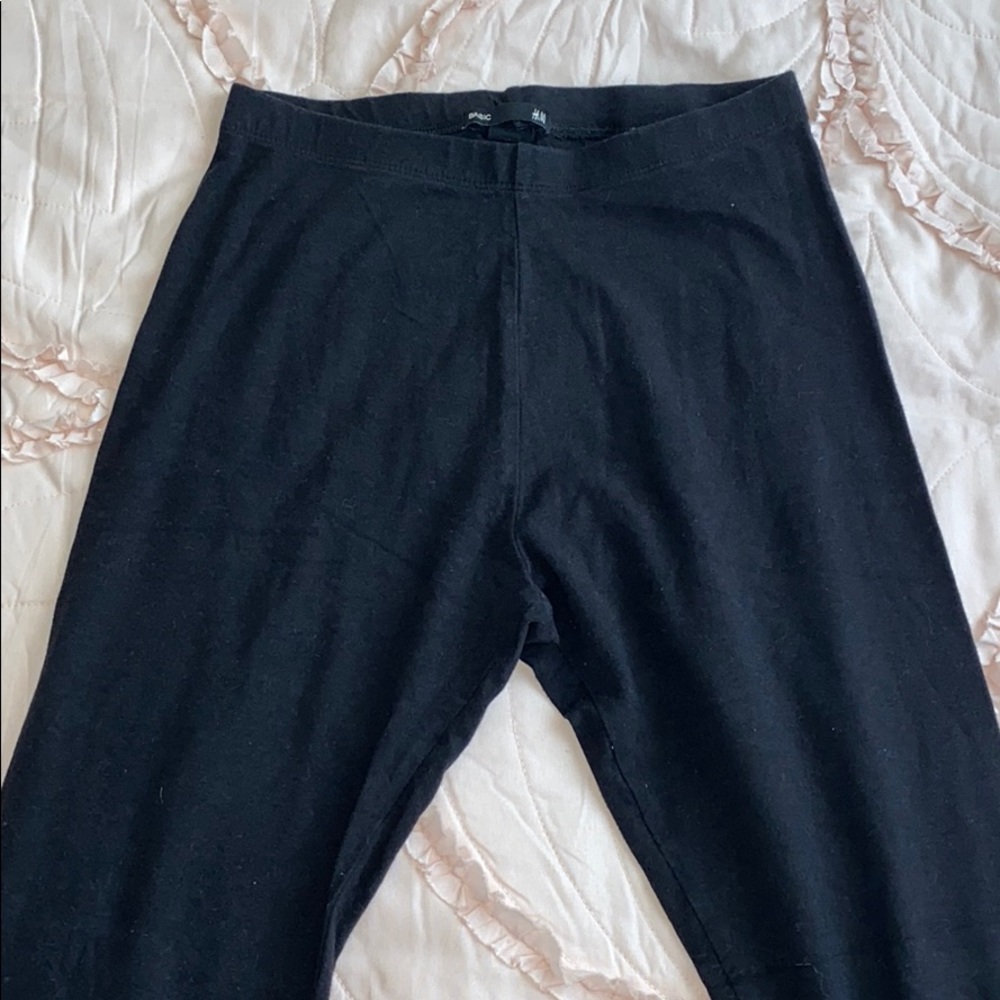 H&M Basic Black Leggings